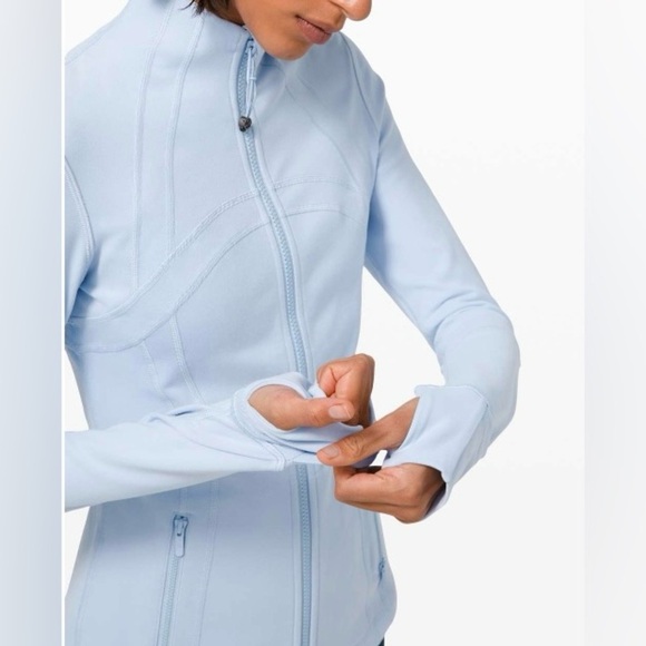 Lululemon Define Jacket - Powder Blue - Size Large/10 - Picture 6 of 9